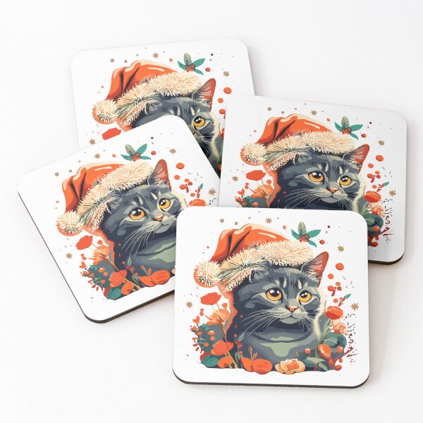 Item preview, Christmas Cat  designed and sold by ZingZone.