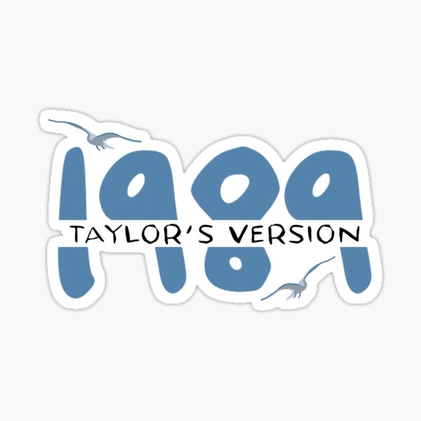 1989 Taylor's Version Sticker – B. Erin Designs