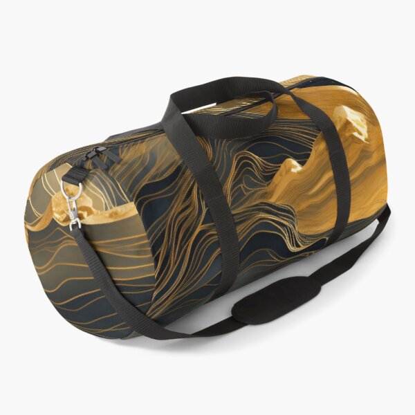 Item preview, abstract topography with gold earthtones designed and sold by dcrc.