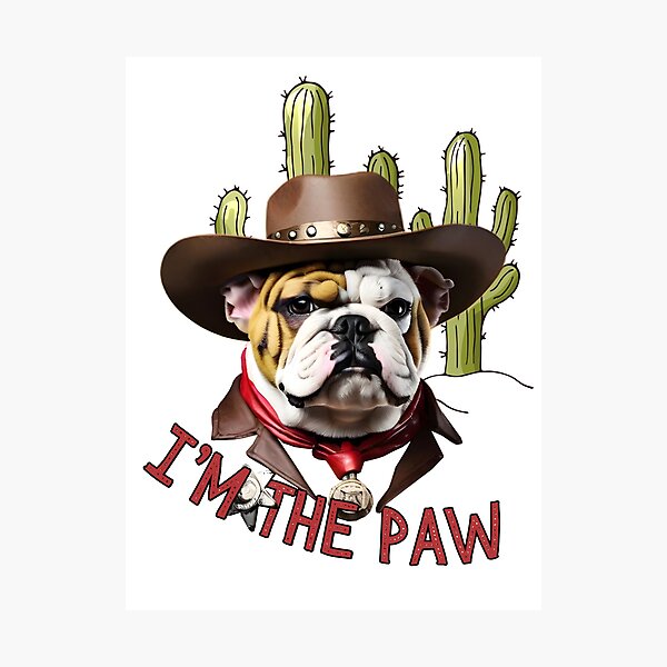 Artikel-Vorschau von Sheriff Paws: ICH BIN DIE PFOTE, designt und verkauft von NickTaroDesign.