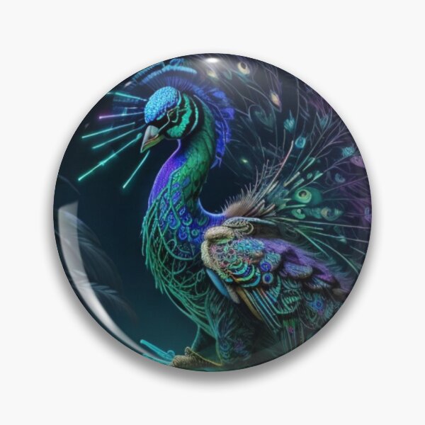 Item preview, Glowing Peacock Graphic Shirts and Hoodies designed and sold by OutdoorArtistry.