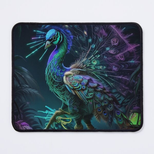 Item preview, Glowing Peacock Graphic Shirts and Hoodies designed and sold by OutdoorArtistry.