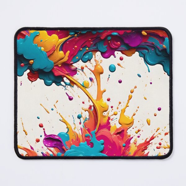 Item preview, Watercolor Paint Splashes Pattern designed and sold by Patternliss.