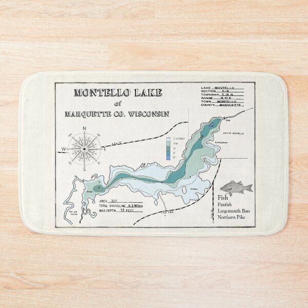 Item preview, Montello Lake WI Marquette County designed and sold by Jean Plout.
