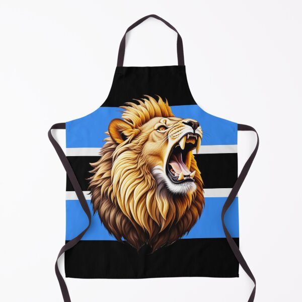 Item preview, Botswana Flag and Lion designed and sold by All Year Round.