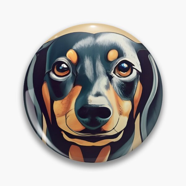 Item preview, St. Doxie  designed and sold by DachshundsOnRB.