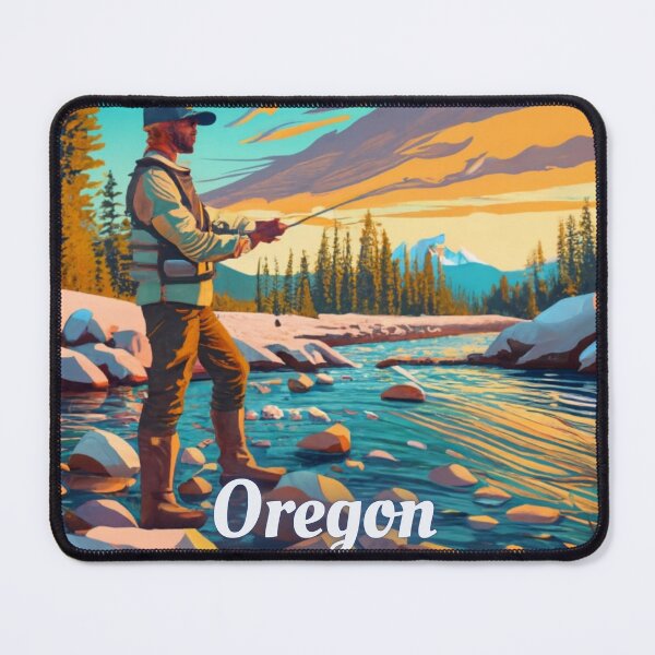 Item preview, Pescador de Oregón designed and sold by OregonsOwn.