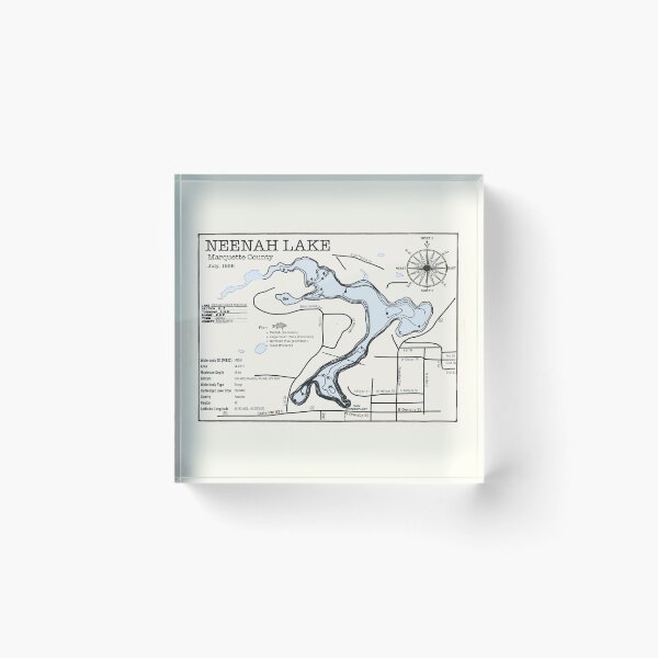 Item preview, Neenah Lake WI Marquette County designed and sold by Jean Plout.
