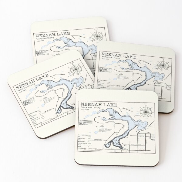 Item preview, Neenah Lake WI Marquette County designed and sold by Jean Plout.