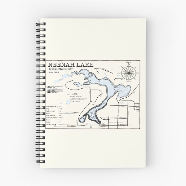 Item preview, Neenah Lake WI Marquette County designed and sold by Jean Plout.