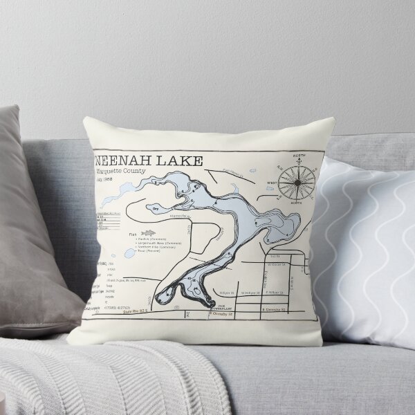 Item preview, Neenah Lake WI Marquette County designed and sold by Jean Plout.