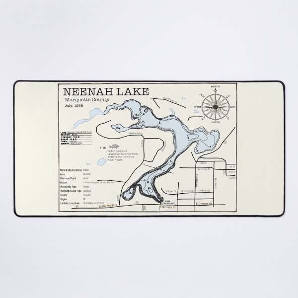 Item preview, Neenah Lake WI Marquette County designed and sold by Jean Plout.