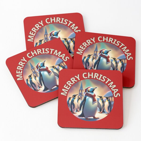 Item preview, Penguin Choir: Christmas Serenade in the Village designed and sold by ChicTrendz.