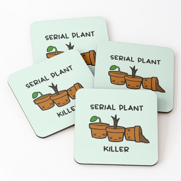 Item preview, Serial Plant Killer designed and sold by cafebunny.