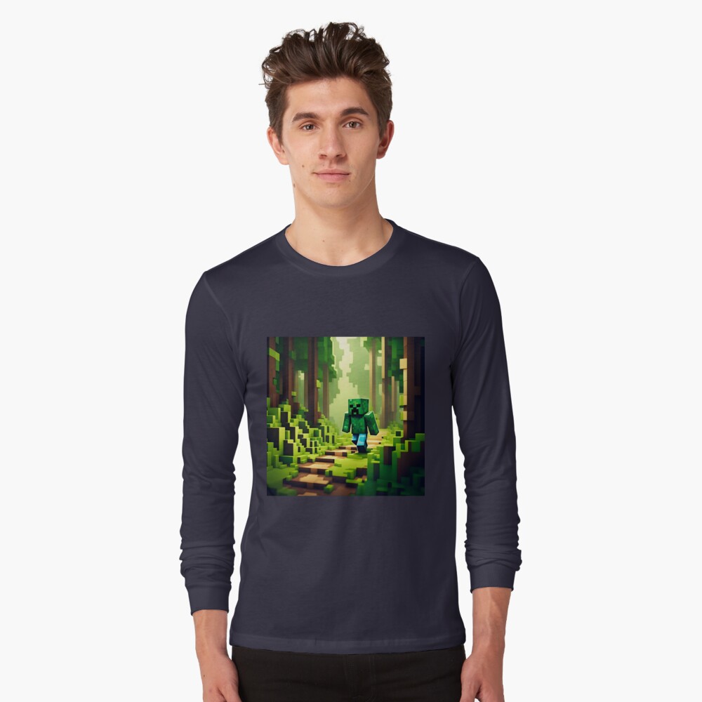 Aperçu de l'œuvre T-shirt manches longues créée et vendue par PlanetMarker.