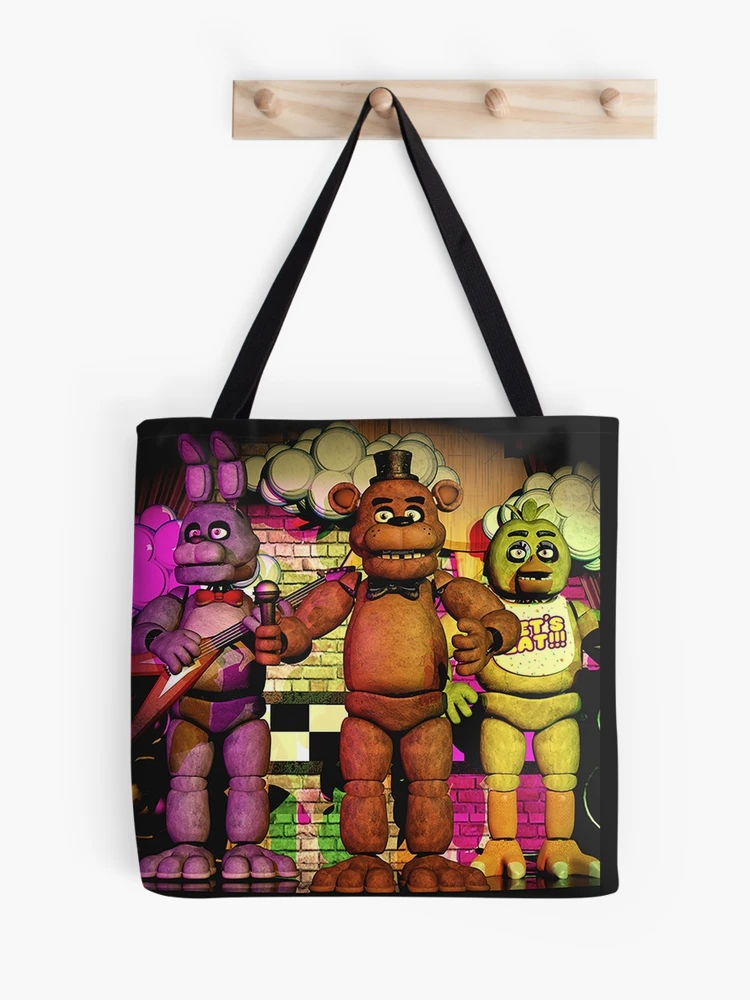 New Fnaf Tote Bag Five Nights At Freddy´s Canvas Bags Anime Shopping Bag  Children's Storage Bag Trendy Gift Bags Art Supplies - AliExpress