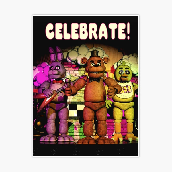 Five Nights At Freddy's Window Cover Covers Birthday Party Decoration 2  Pack
