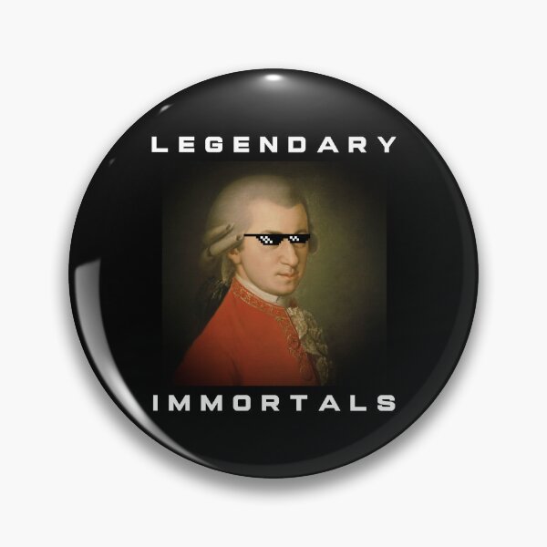 Item preview, Legendary Immortals - Wolfgang Amadeus Mozart - composer of classical music designed and sold by TilmanTrades.