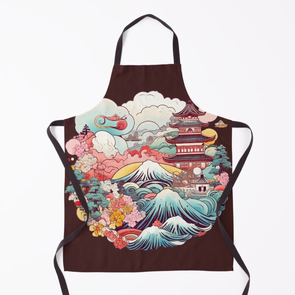 Artikelvorschau, Japanisch, Aufkleber, Inhalt, sanfte Farbe, Art Brut-Stil, Kontur, Vektor, entworfen und verkauft von ModernElegance8.