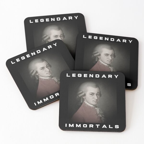 Item preview, Legendary Immortal - Wolfgang Amadeus Mozart - composer of classical music designed and sold by TilmanTrades.