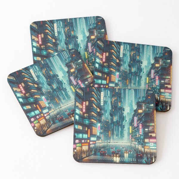 Item preview, City Lights - Cyberpunk Style designed and sold by Pedro Mourão.