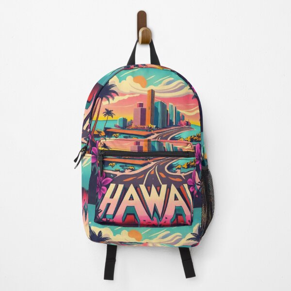 Item preview, Hawai, downtown and nature | Drawing style designed and sold by CircinusStore.