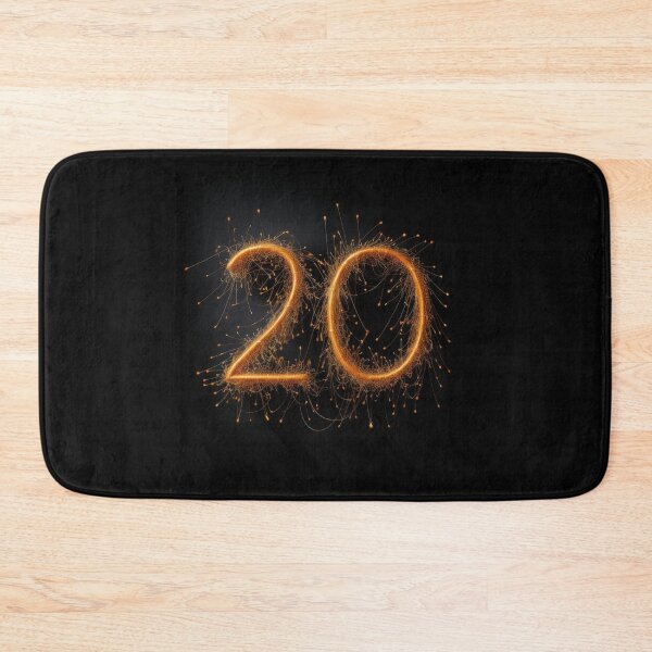 Item preview, Number 20 Made Of Golden Fiber designed and sold by FireFXStudio.
