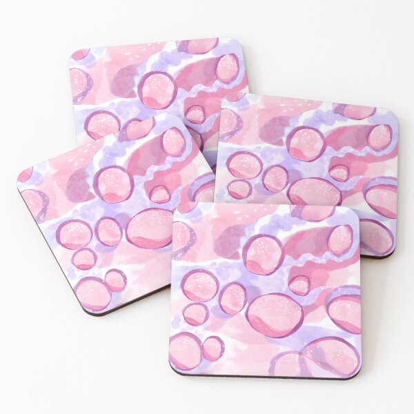 Item preview, Pattern: pink bath bubbles designed and sold by VonLogaart.