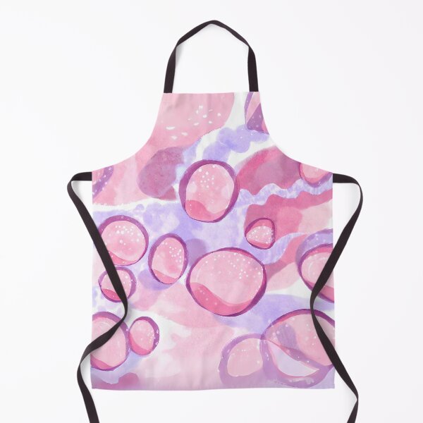 Item preview, Pattern: pink bath bubbles designed and sold by VonLogaart.