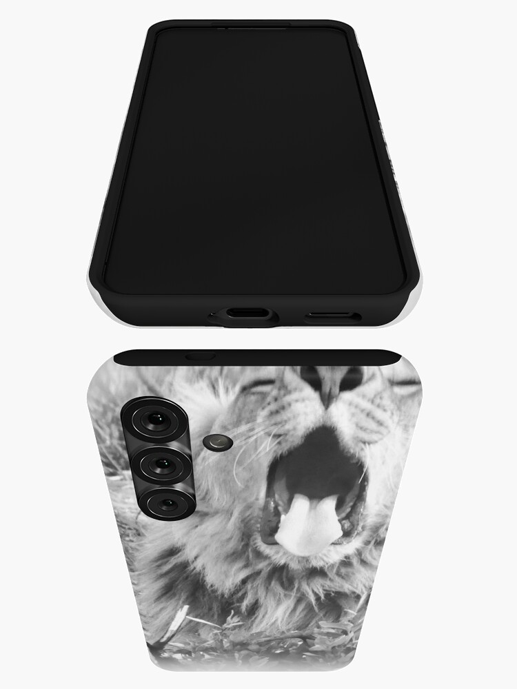 Thumbnail 3 von 4, Samsung Galaxy Handyhülle, Gähnender Löwe designt und verkauft von Enagel.