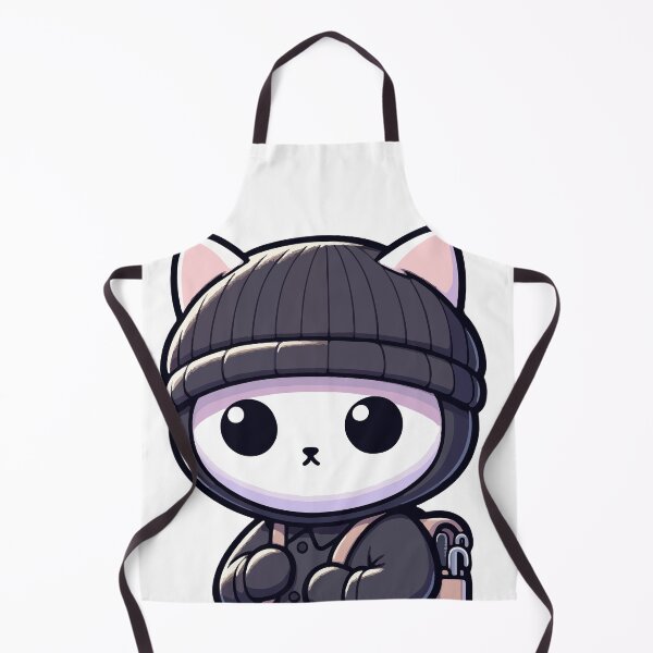 Item preview, Stealthy Cat Burglar with Knitted Cap and Gear designed and sold by OniumEth.