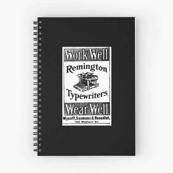 Item preview, Vintage Antique Typewriter Advertisement from 1901 designed and sold by Katharine Andrew.