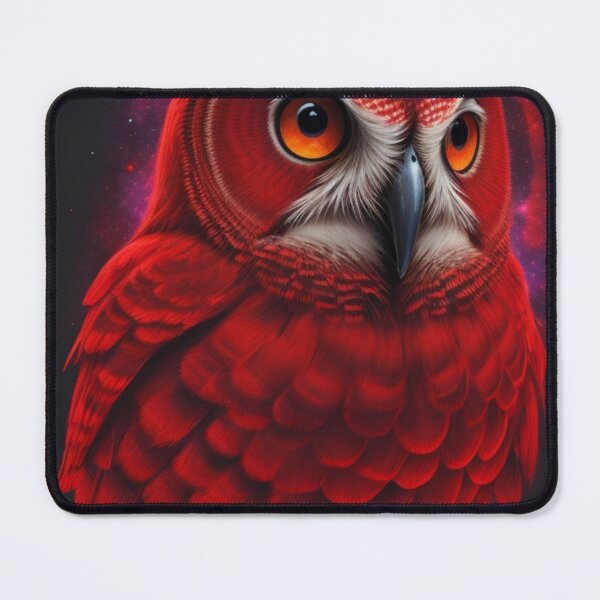 Item preview, Cosmic Red Owl designed and sold by kwin1120.