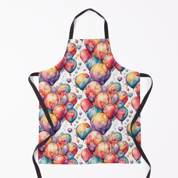 Item preview, Watercolor Balloons Pattern designed and sold by Patternliss.
