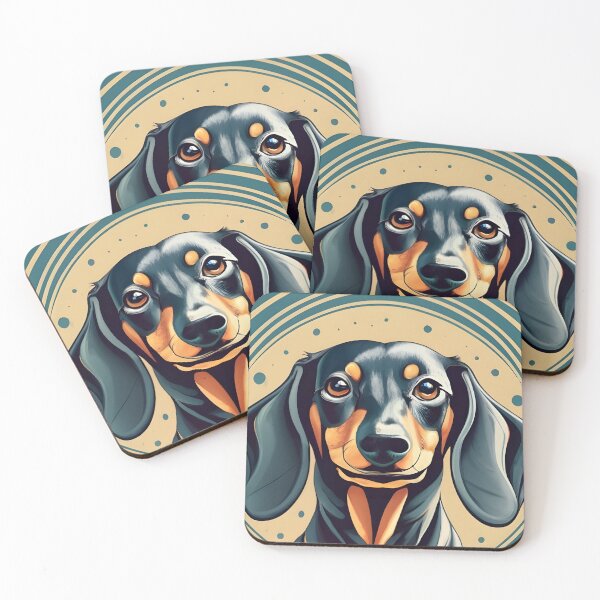 Item preview, St. Doxie  designed and sold by DachshundsOnRB.