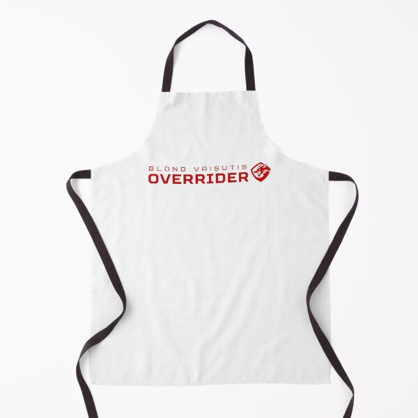 Item preview, Overrider Blonde Vaisutis II (Richard Morgan t-shirt red) designed and sold by Gibson Futures.