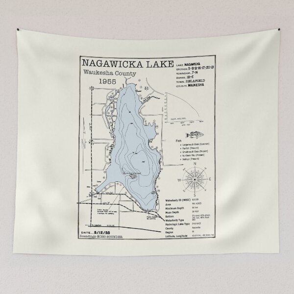 Item preview, Nagawicka Lake WI in Waukesha County designed and sold by Jean Plout.