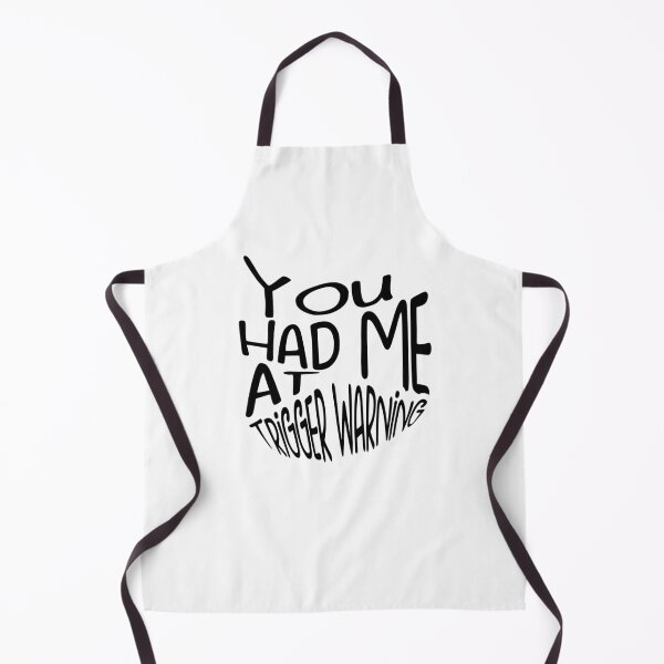 Item preview, You Had Me At Trigger Warning Sticker designed and sold by pugshowsfashion.