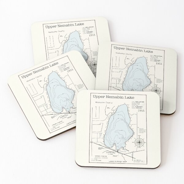 Item preview, Upper Nemabin Lake WI in Waukesha County designed and sold by Jean Plout.