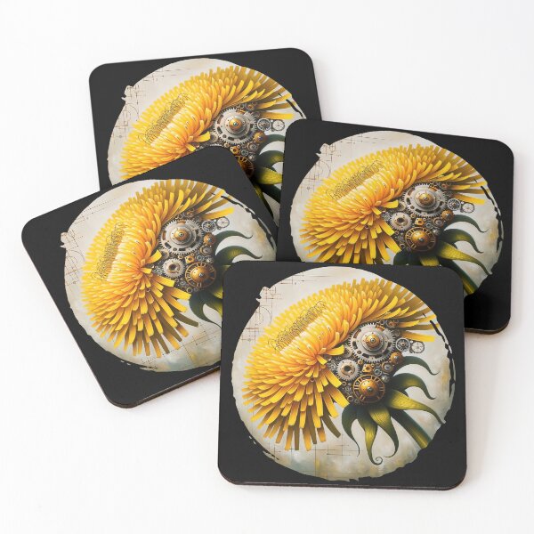 Item preview, Steampunk Dandelion Art Oval designed and sold by NovosArt.