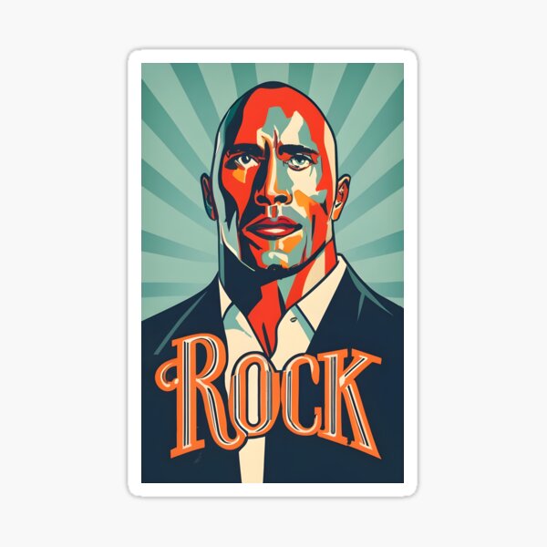 The Rock Eyebrow Meme Sticker Sticker for Sale by stickermemeshop