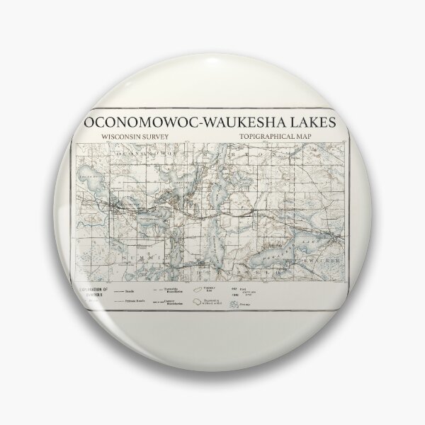 Item preview, Oconomowoc -Waukesha Lakes WI designed and sold by Jean Plout.