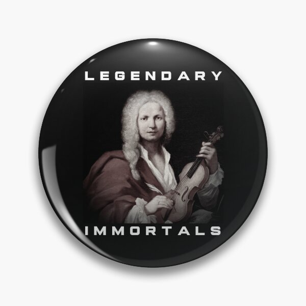 Item preview, Legendary Immortals - Antonio Lucio Vivaldi - composer of classical music designed and sold by TilmanTrades.