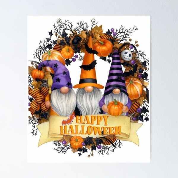 Item preview, Halloween Gnome trick or treating designed and sold by TwisterX.