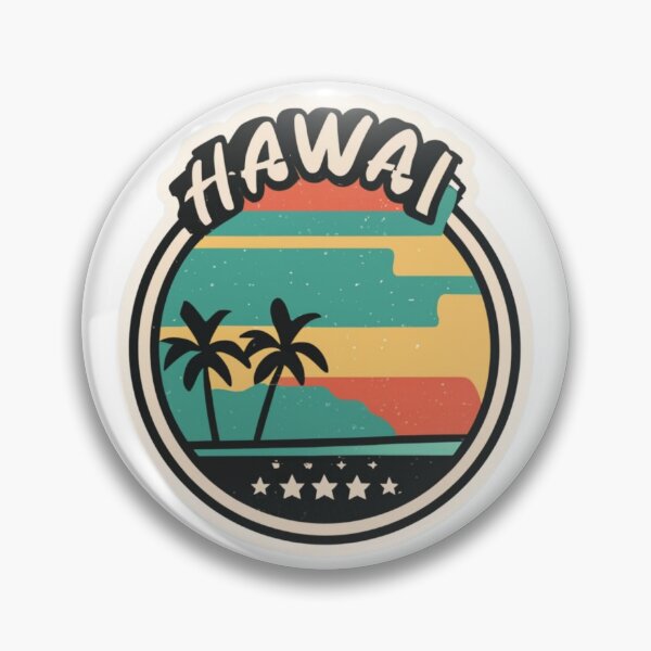 Item preview, Hawaii, puesta de sol y palmeras | Estilo minimalista designed and sold by CircinusStore.