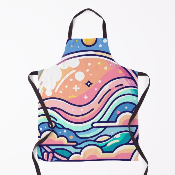 Item preview, Celestial Dreamscape: Planets, Stars, and Ethereal Waves designed and sold by OniumEth.