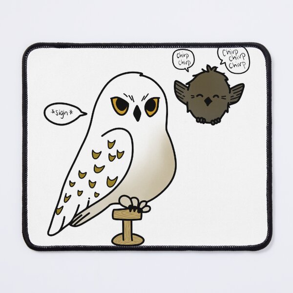 Item preview, Hedwig and Pigwidgeon designed and sold by AnnaBanana373.