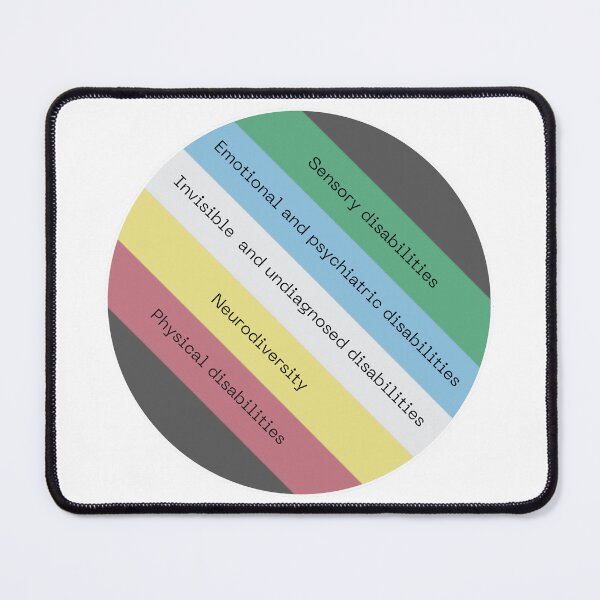 Item preview, Disability pride designed and sold by Rebecca Tyler-Squires.
