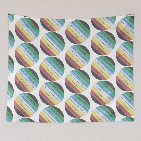 Item preview, Disability pride designed and sold by Rebecca Tyler-Squires.