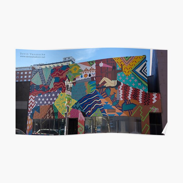 Artist building Poster